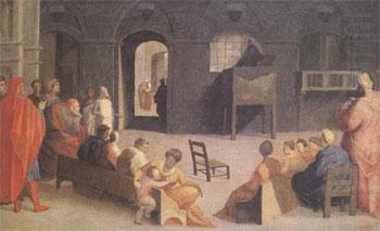 Domenico Beccafumi San Bernardino of Siena Preaching (mk05) china oil painting image